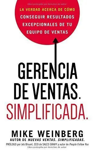 Gerencia de Ventas. Simplificada