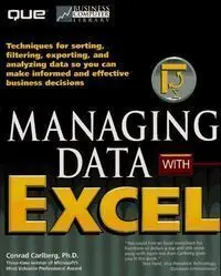 Managing Data With Excel Bk/Dsk