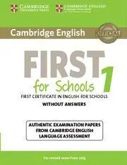 014 Cambridge English: First For Schools 1