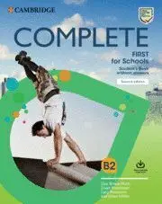 020 Complete First For Schools Student's Book Without Answers With Online Practice