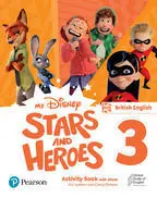 023 Level 3 My Disney Stars And Heroes British Edition Level 3 Activity Book With Eb