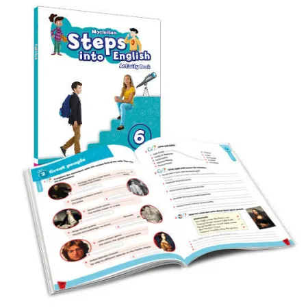 020 6Ep Wb Steps Into English Activity Book Pack