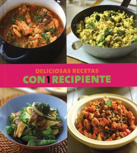 Deliciosas Recetas con 1 Recipiente