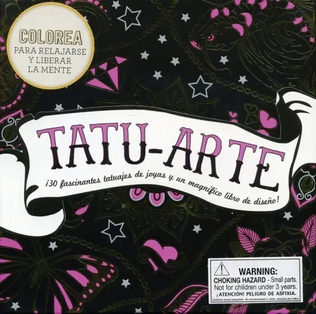 Tatu-Arte. Colorea para Relajarse y Liberar la Mente