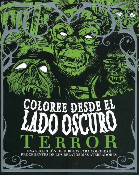 Coloree Desde el Lado Oscuro Terror