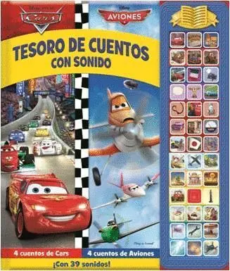 Cars. Tesoro de Cuentos con Sonido de Coches y Aviones