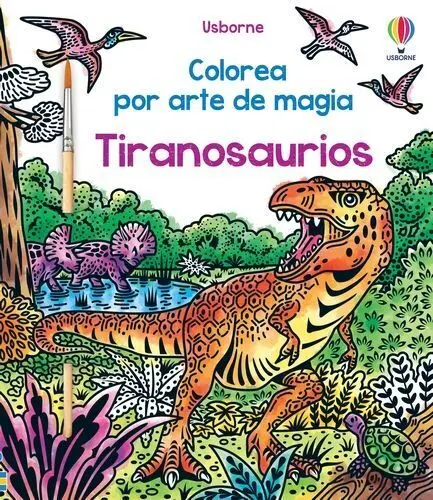 Tiranosaurios Colorea por Arte de Magia