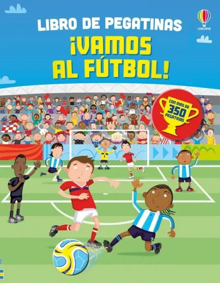 ¡Vamos Al Futbol! Libro de Pegatinas