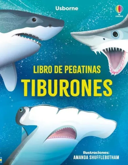 Tiburones Libro de Pegatinas
