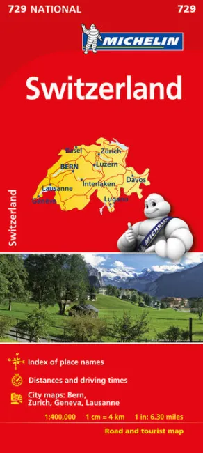 022 Mapa National Suiza N 729