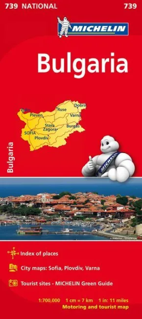 019 Bulgaria -Mapa N739