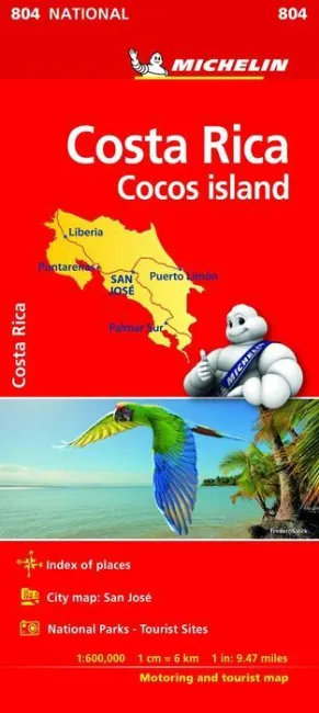 018 Mapa 804 Costa Rica