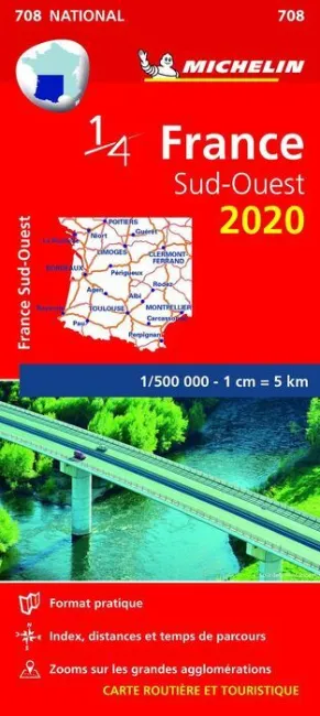 Mapa National France Sud-Ouest 2020