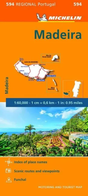 Mapa Regional Madeira