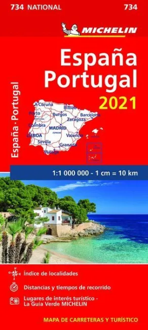 Mapa National España-Portugal 2021