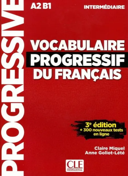Vocabulaire Progressif Du Français - Livre+Cd+Appli-Web - 3º Edition Niveau Intermediaire