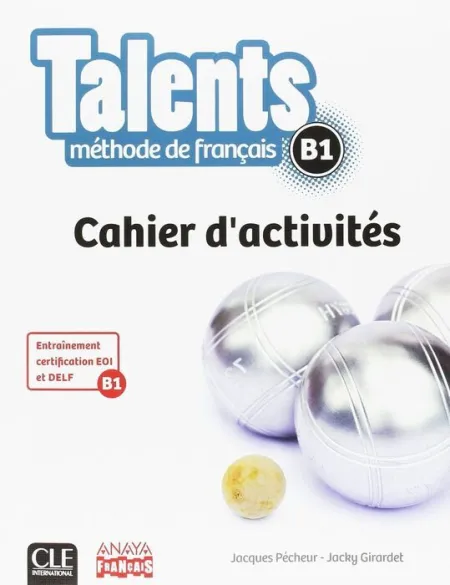 017 Talents Cahier D'activites B1.