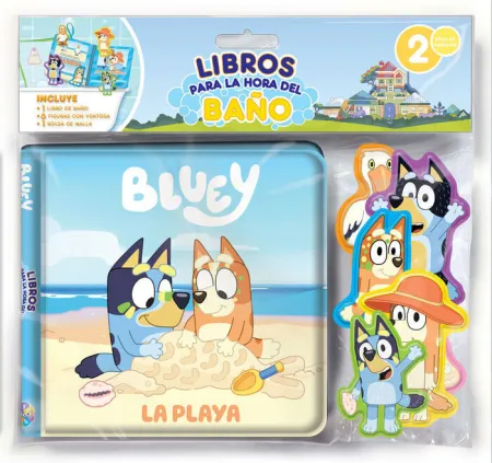 Bluey Libros para la Hora del Baño