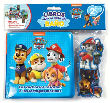 Paw Patrol Libro Baño Patrulla Canina
