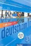 009 Deutsch. com A1/1 Kursbuch Lektion 1-9 (+Glosario Xxl)