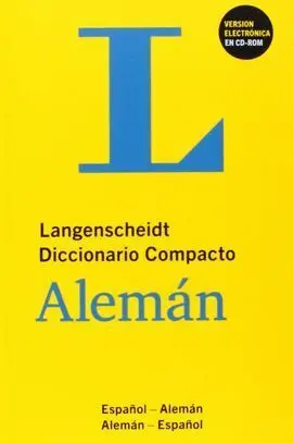 015 Diccionario Compacto Aleman Version Electronica en Cd Rom