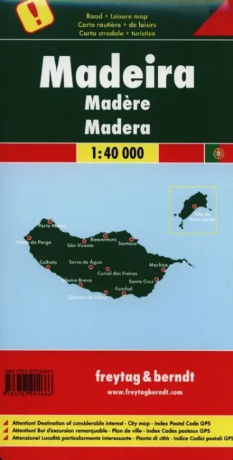 Mapa Madeira 1. 40000