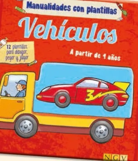 Vehiculos. Manualidades con Plantillas