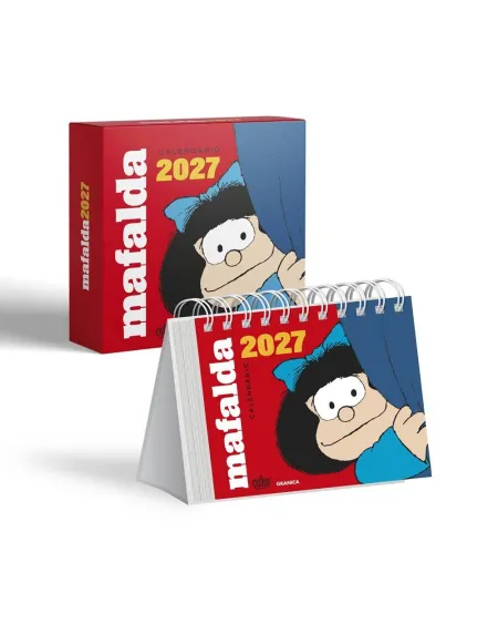 2027 Calendario Mafalda Escritorio