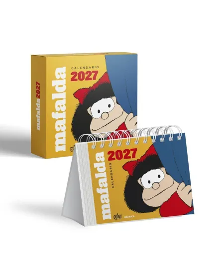 2027 Calendario Mafalda Escritorio