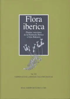 Flora Ibérica. Vol. Xii. Verbenaceae-Labiatae-Callitrichaceae