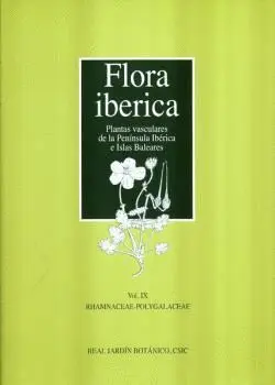 Flora Iberica Vol. ix: Plantas Vasculares de la Peninsula Iberica e Islas Baleares