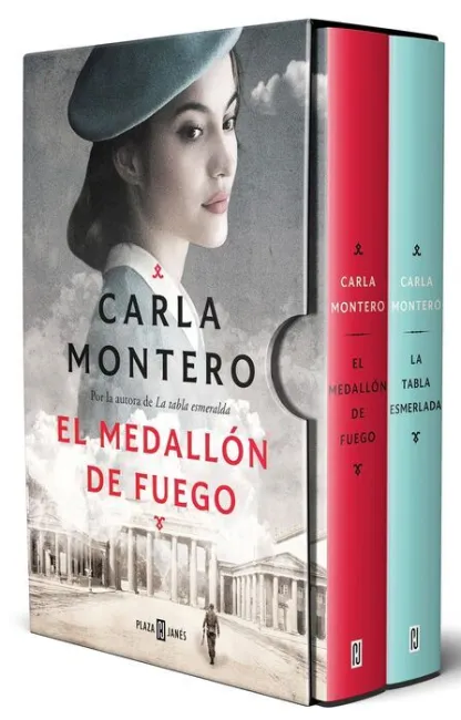 Estuche Carla Montero: el Medallón de Fuego la Tabla Esmeralda