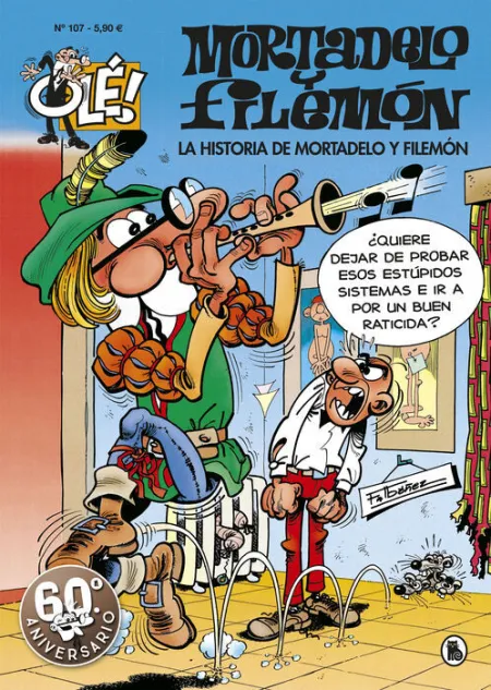 La Historia de Mortadelo y Filemón (Olé! Mortadelo 107)