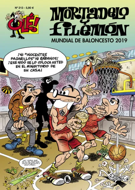 Mundial de Baloncesto 2019 (Olé! Mortadelo 213)