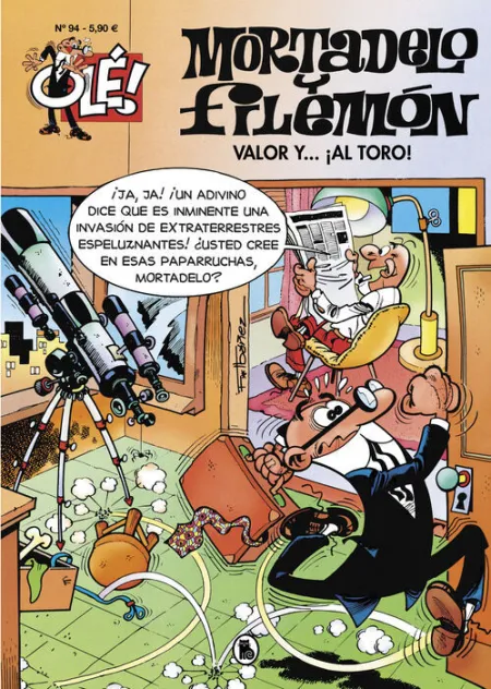 Valor y... ¡Al Toro! -Mortadelo y Filemon /94