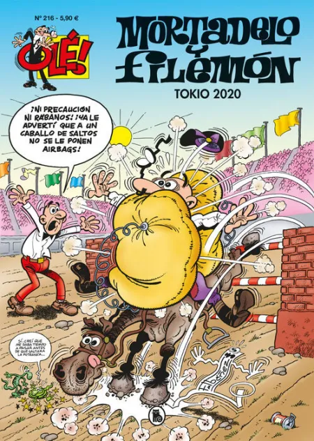 Tokio 2020. Mortadelo y Filemon Ole!216