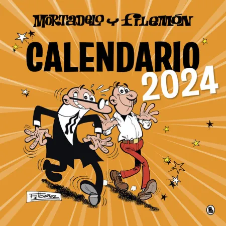 024 Calendario Mortadelo y Filemón 2024