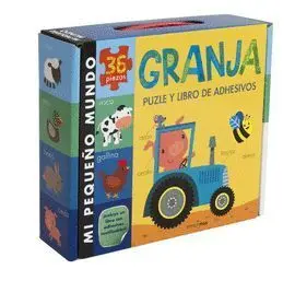 Mi Pequeño Mundo. Granja Puzle y Libro de Adhesivos