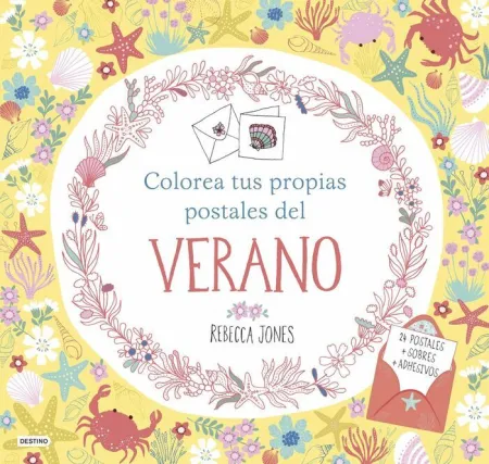 Colorea Tus Propias Postales del Verano