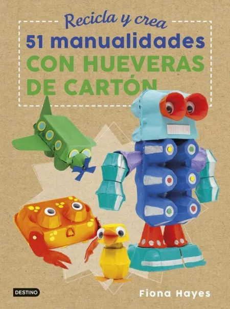 51 Manualidades con Hueveras de Cartón