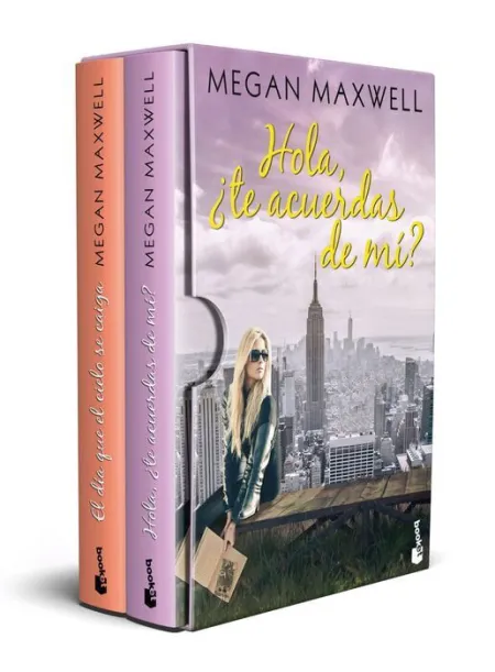 2Vols Megan Maxwell: Hola,¿Te Acuerdas de Mi? / el Dia que el Cielo se Caiga -Estuche