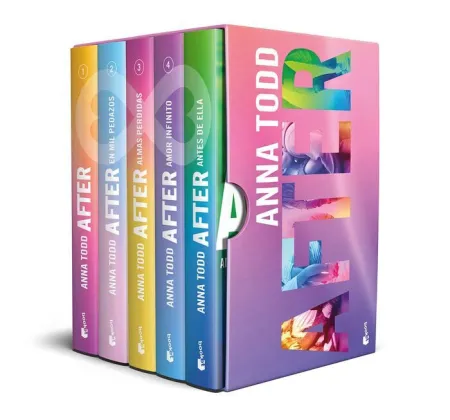 Estuche 5Vols After: en Mil Pedazos/ Almas Perdidas/ Amor Infinito/ Antes de ella