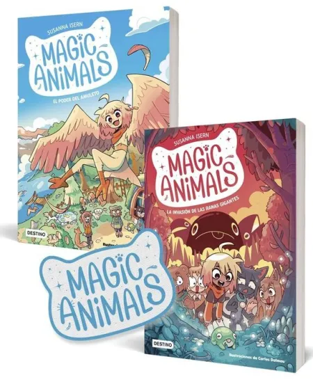 Pack 2Vols Magic Animals + Parche de Regalo