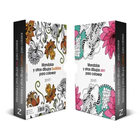 Estuche Mandalas y Otros Dibujos para Colorear