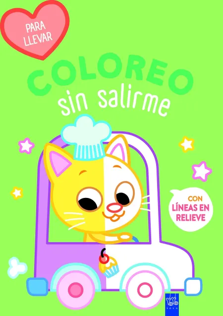 Coloreo sin Salirme-Para Llevar. Gato