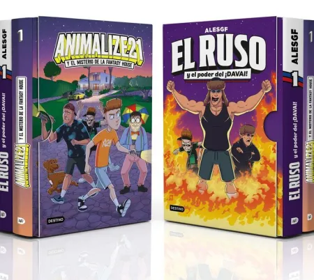 Estuche 2Vols el Ruso y el Poder del ¡Dava!/ Animalize 21 y el Misterio de la Fantasy House