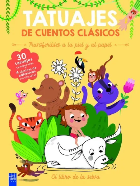 Tatuajes de Cuentos Clásicos. El Libro de la Selva