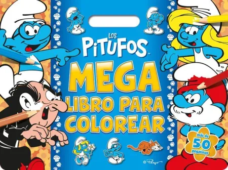 Los Pitufos. Megalibro para Colorear