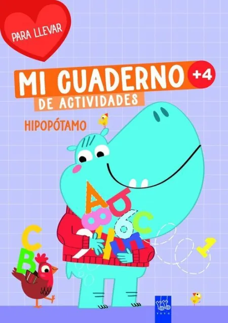 Mi Cuaderno de Actividades para Llevar. Hipopótamo