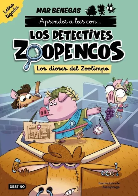 Aprende a Leer con... Los Detectives Zoopencos Letra Ligada 2. Los Dioses del Zo